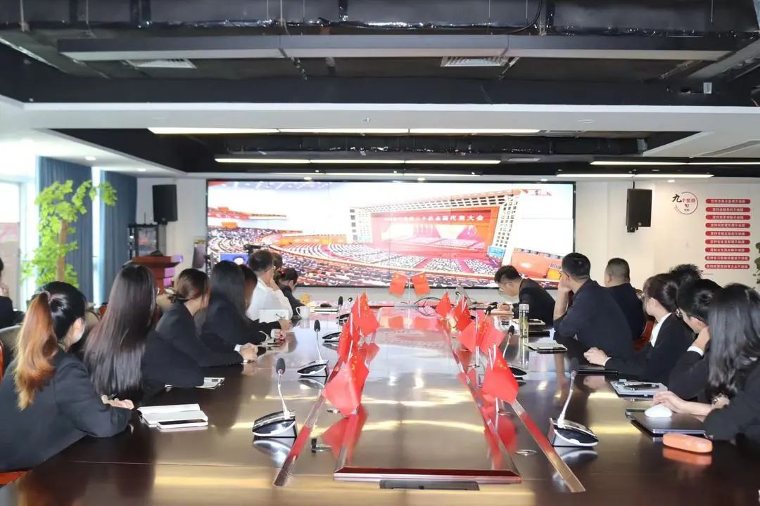 喜迎二十大｜天能控股集团党委组织党员收听收看党的二十大开幕会盛况-新闻动态-天能控股集团 - 贡献绿色能源，，，，，创立优美生涯。。。。。。
