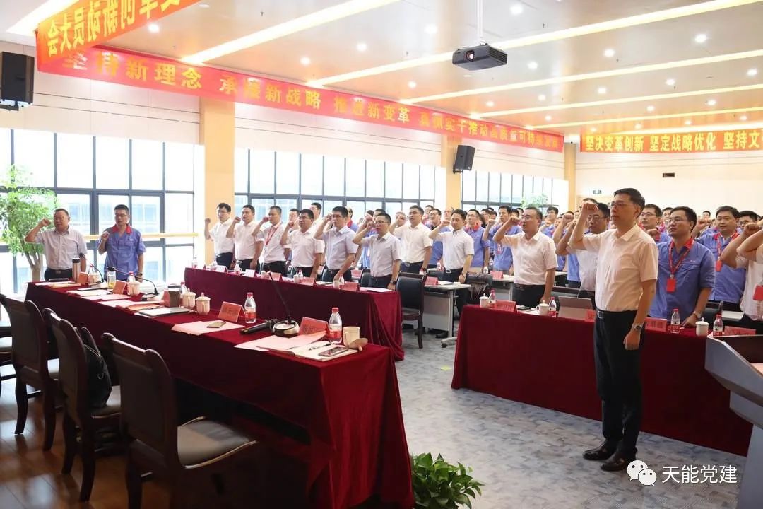 集团各单位（部分）迅速宣贯半年度聚会精神，，，，总结履历再出发-新闻动态-天能控股集团 - 贡献绿色能源，，，，创立优美生涯。。。
